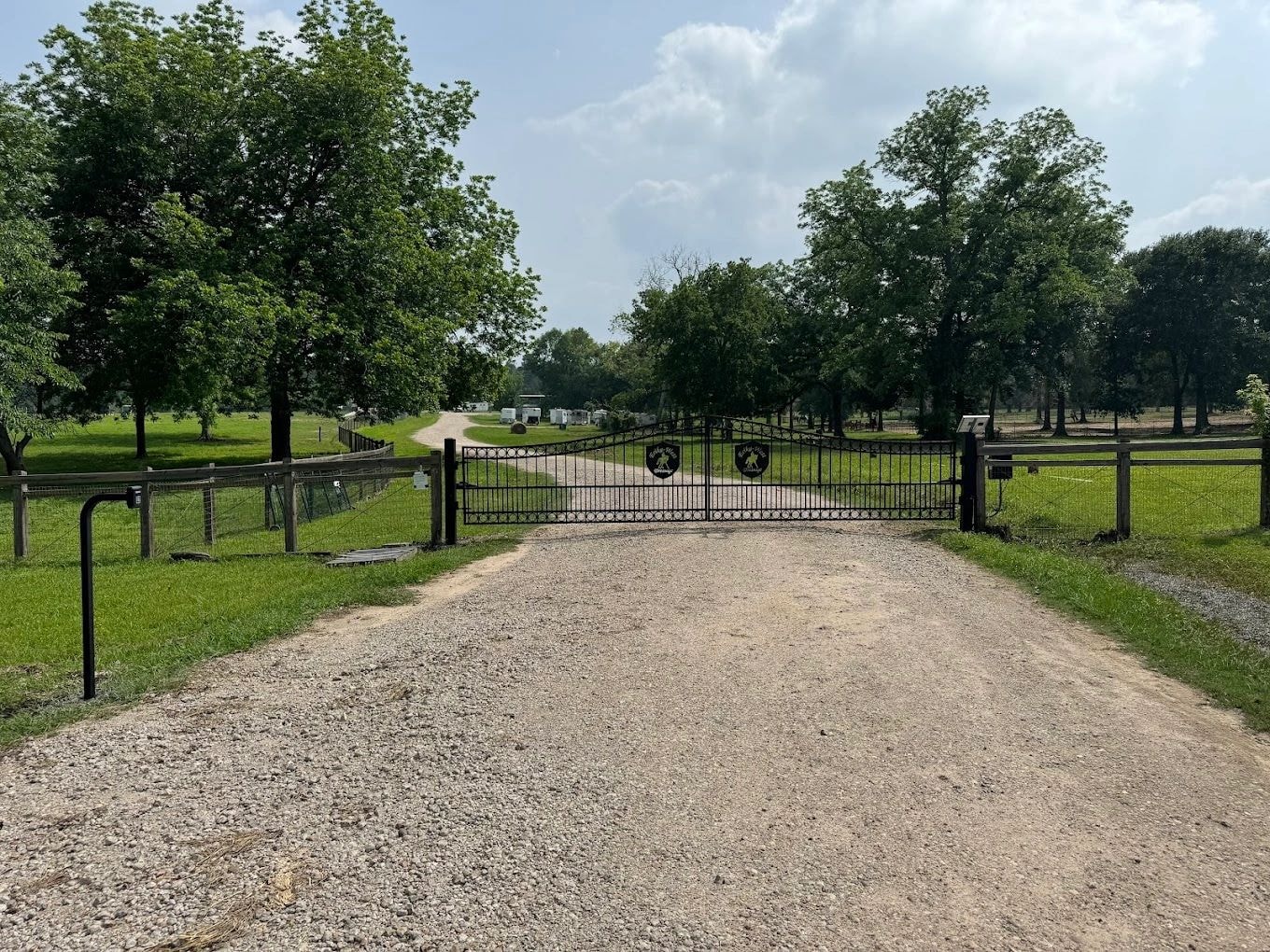 Custom gate install by Access Pro Gate Company