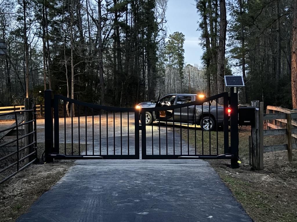 Gate and fence installation by Access Pro Gate Company in Willis TX