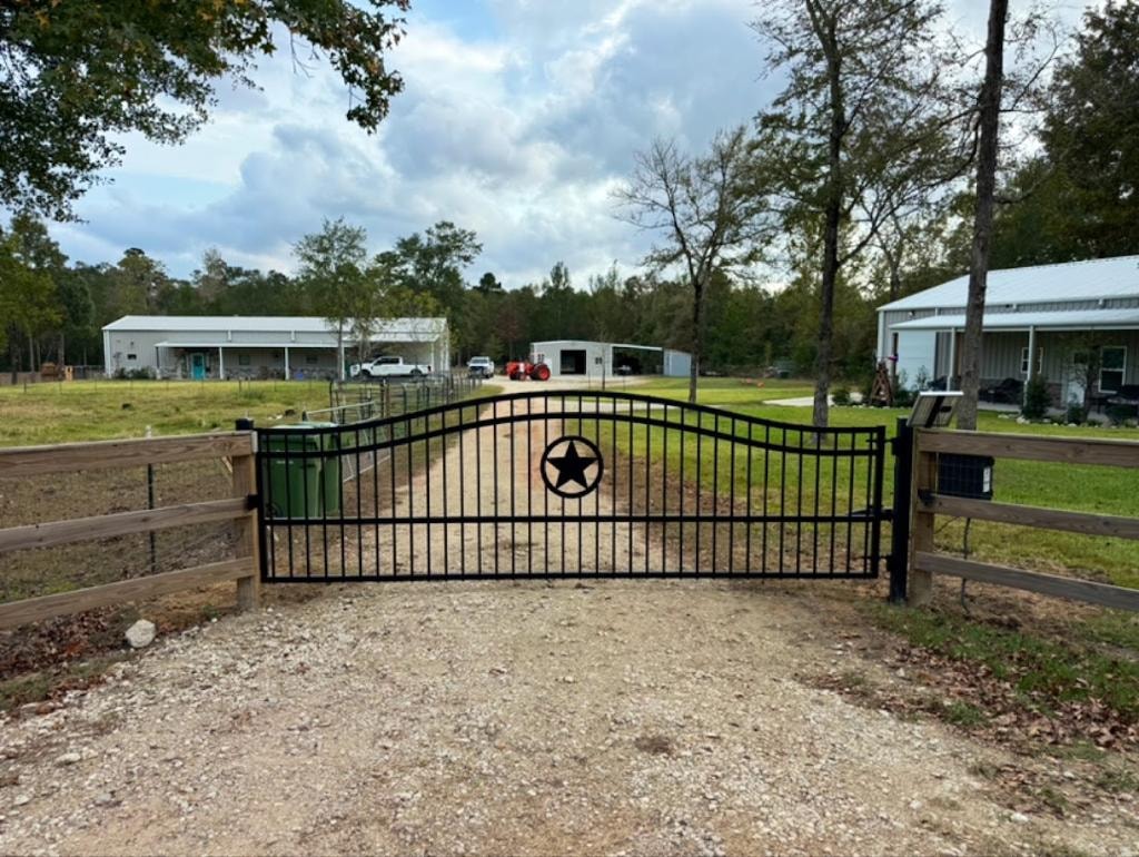 Gate installation completed by Access Pro Gate Company in Spring TX